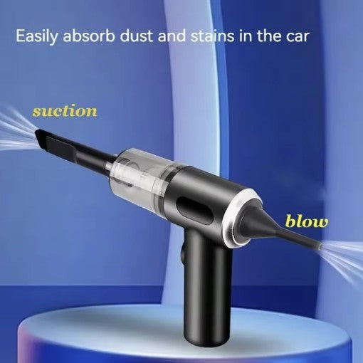 Voltpeak Mini Vac in suction and blow modes
